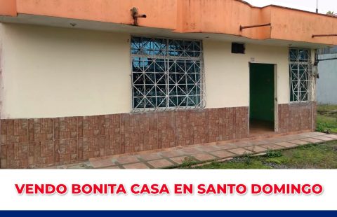 Vendo bonita casa en Santo Domingo